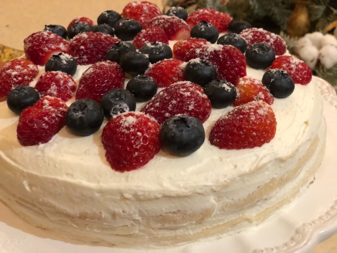Блинный пирог с маскарпоне — рецепт с фото пошагово