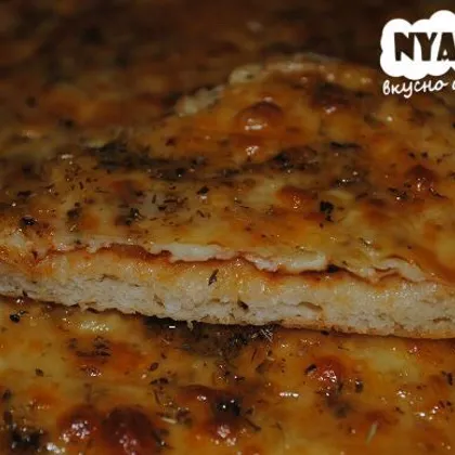 Очень вкусная сырная пицца на тонком тесте #непп 🍕 🧀