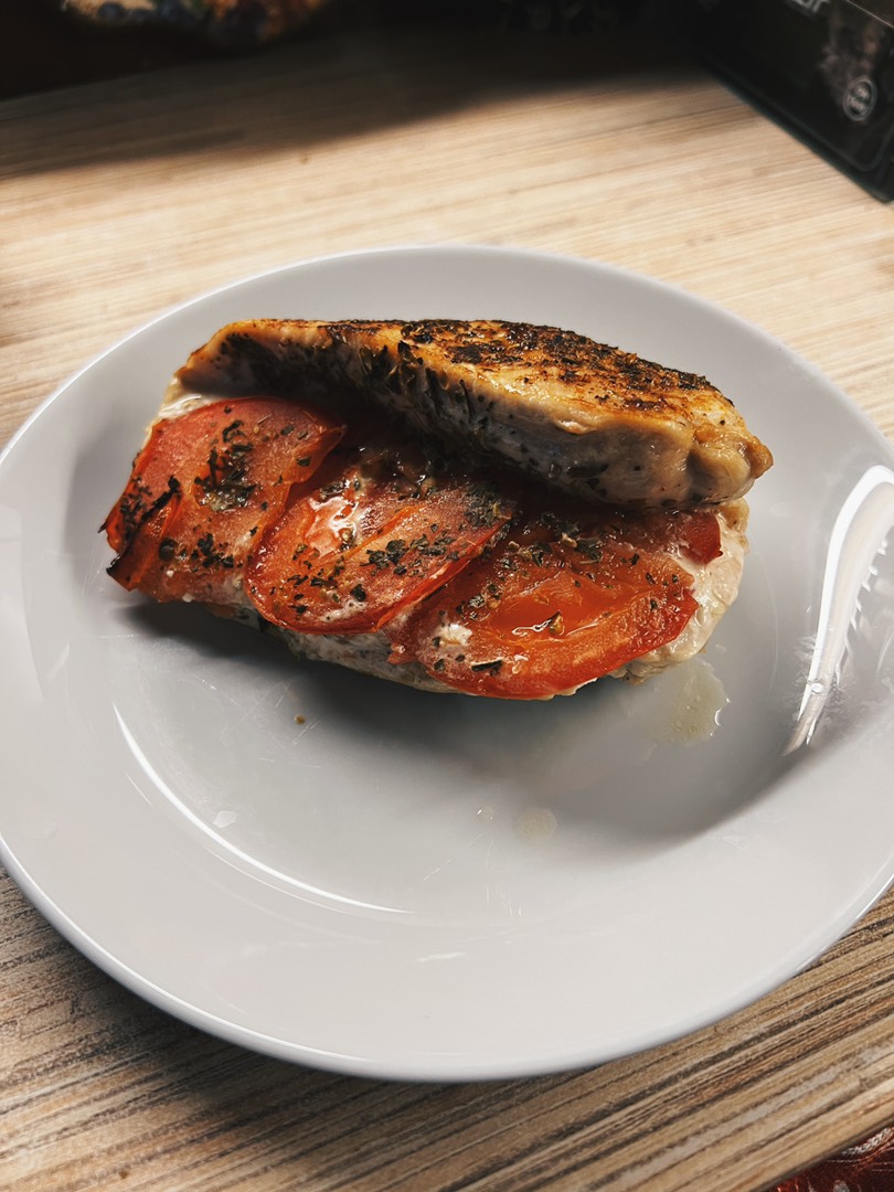 Куриное филе с творожным сыром