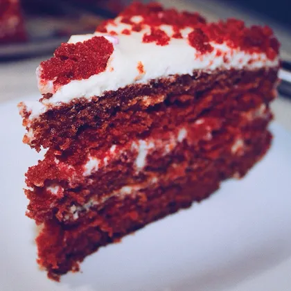 Торт «Красный бархат»🔴🍰