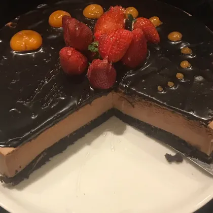 Муссовый шоколадный торт