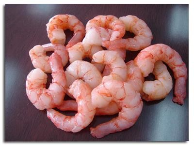 Креветки отварные