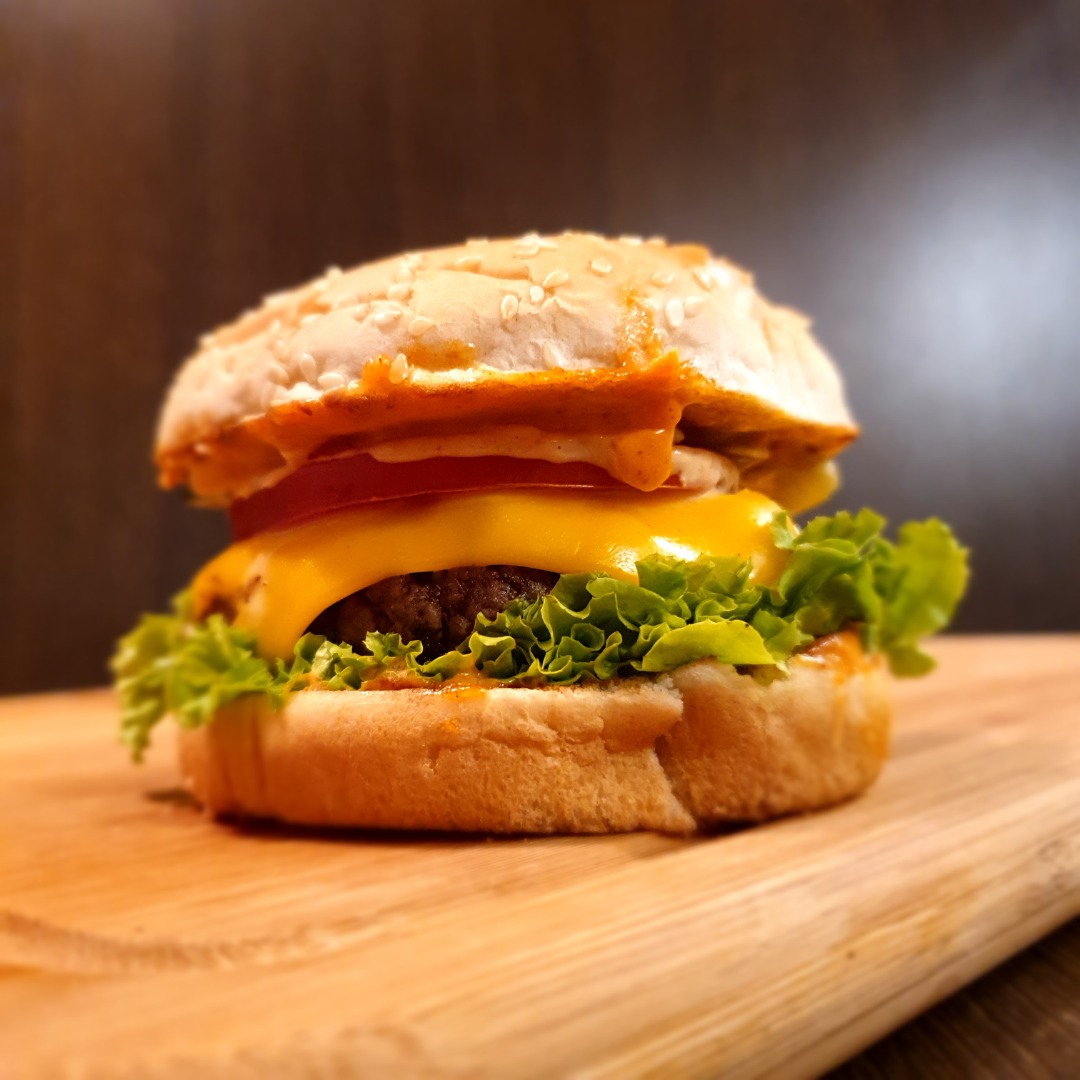 Американский бургер в домашних условиях - рецепт автора #Папанакормит