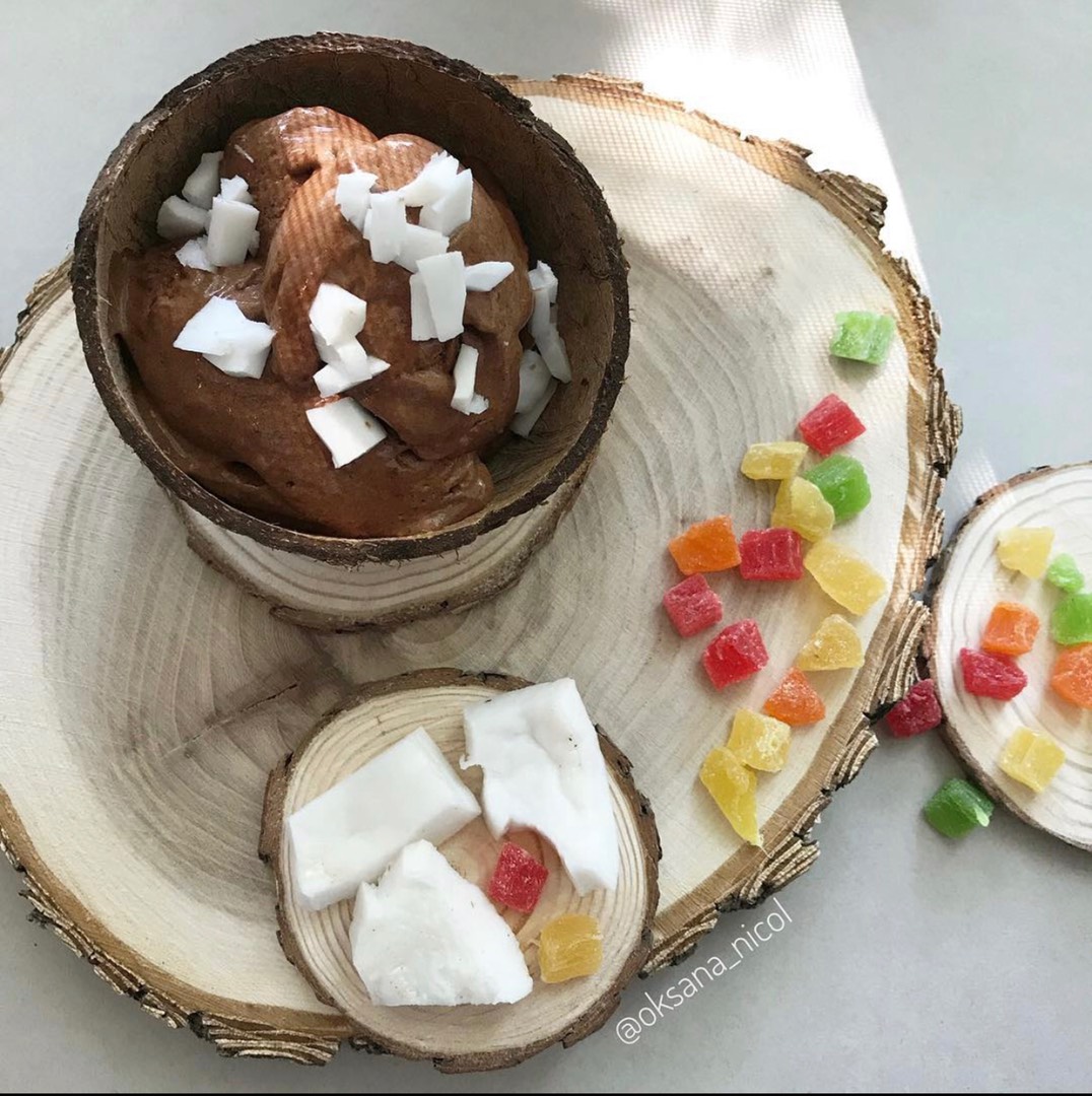 Банановое мороженое