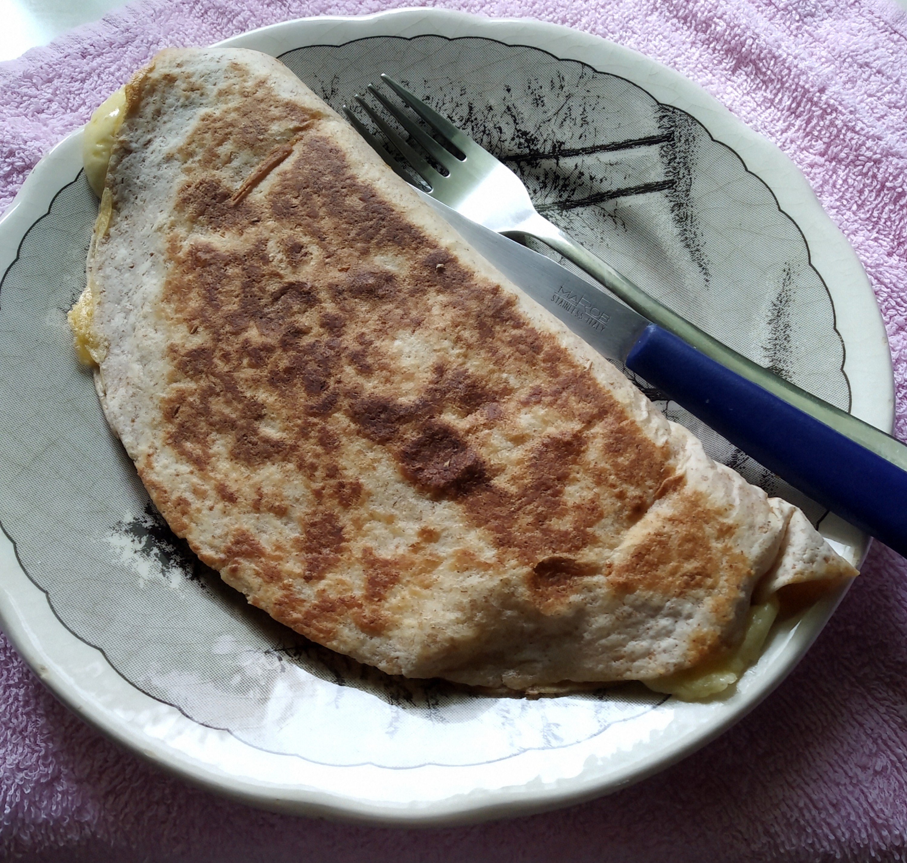 Ужин или завтрак в тортилье 