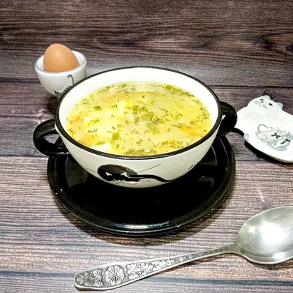 Куриный суп со звездочками