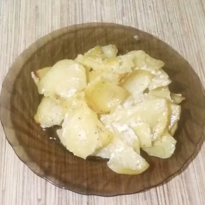 Картошка с майонезом запечённая в духовке