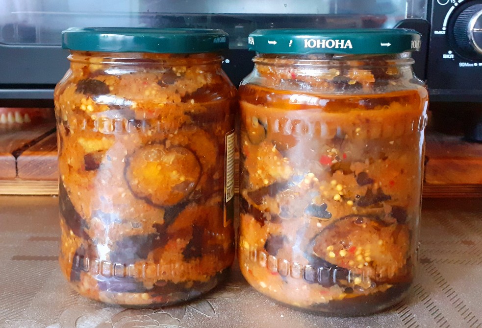 Маринованные баклажаны по-грузински