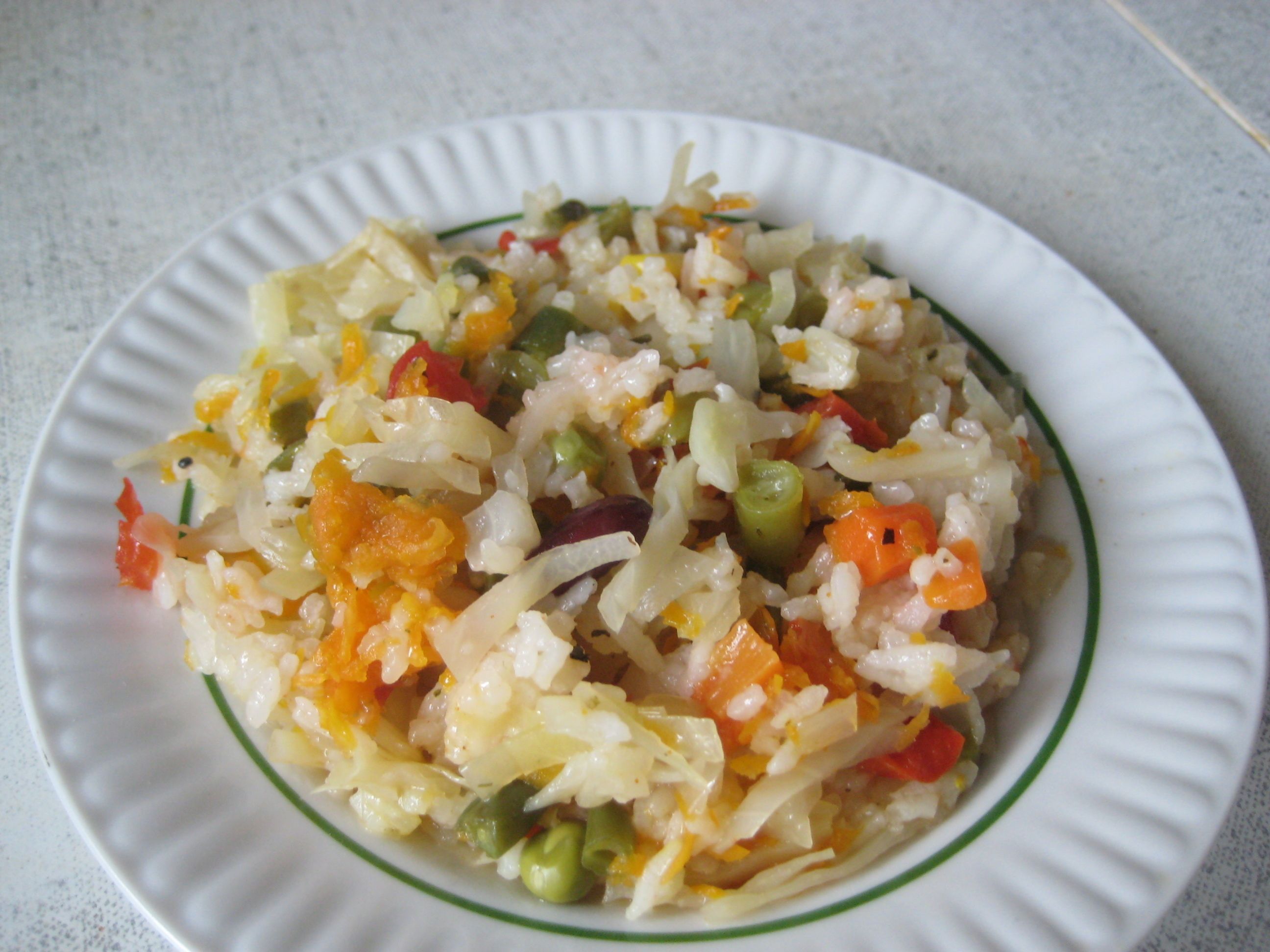 Овощное рагу с рисом - рецепт автора Ирина Крымская