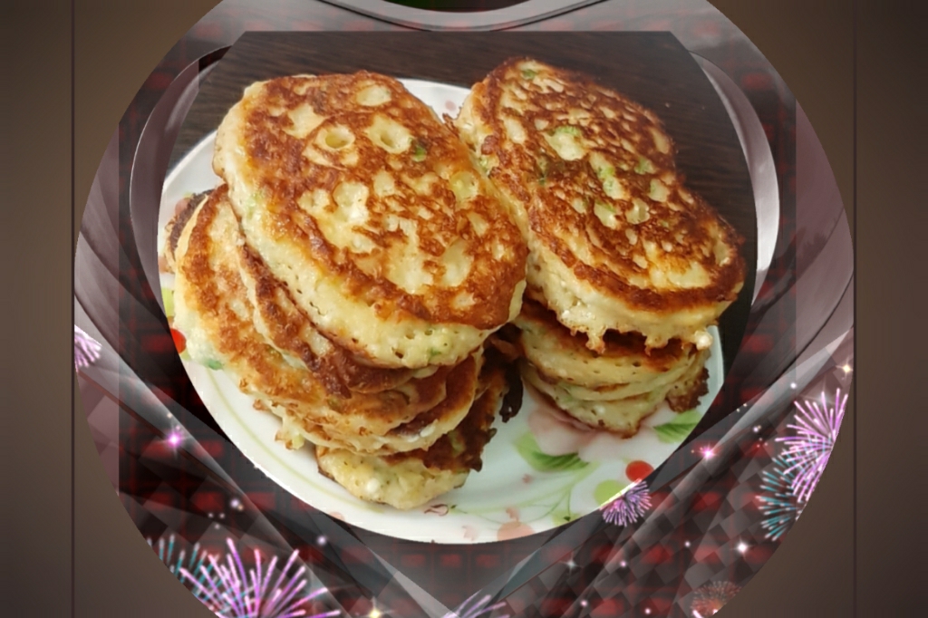 Картофельно-творожные лепёшки