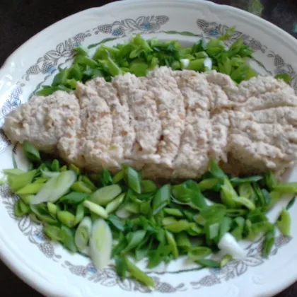 Салат рыбный