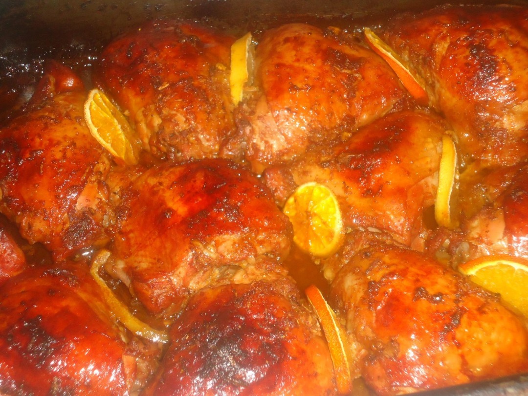 Курочка в цитрусовом маринаде