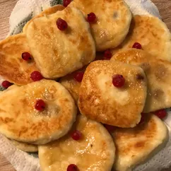 #Фигурные~Творожные сырники с изюмом👩‍🍳