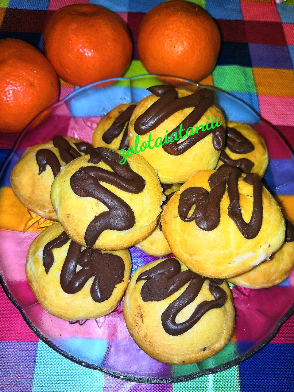 Профитроли с вкусным кремом😊