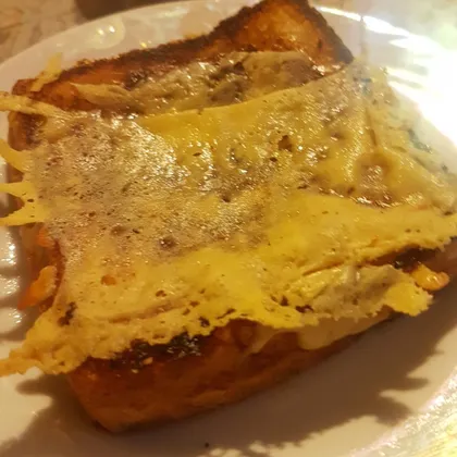 Горячий сэндвич с двойным сыром по Дж.Оливеру