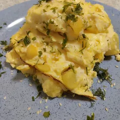 Омлет с кабачками