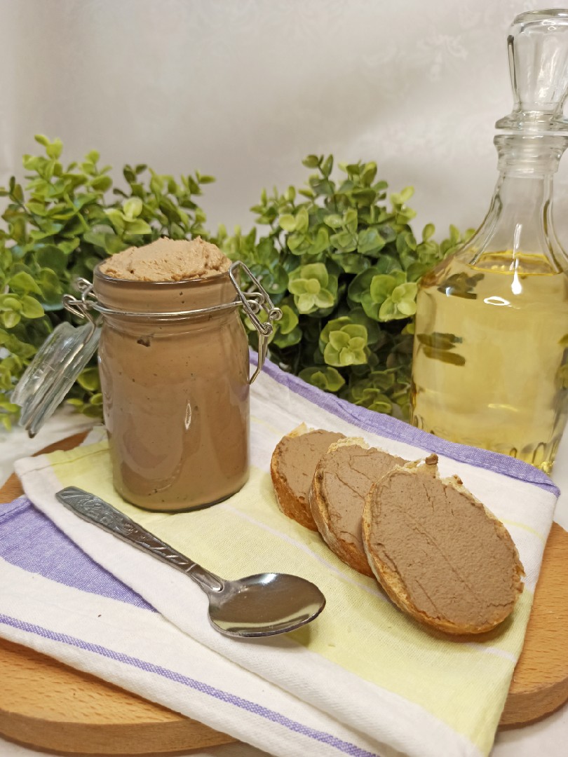 Нежный домашний паштет из куриной печени...😊