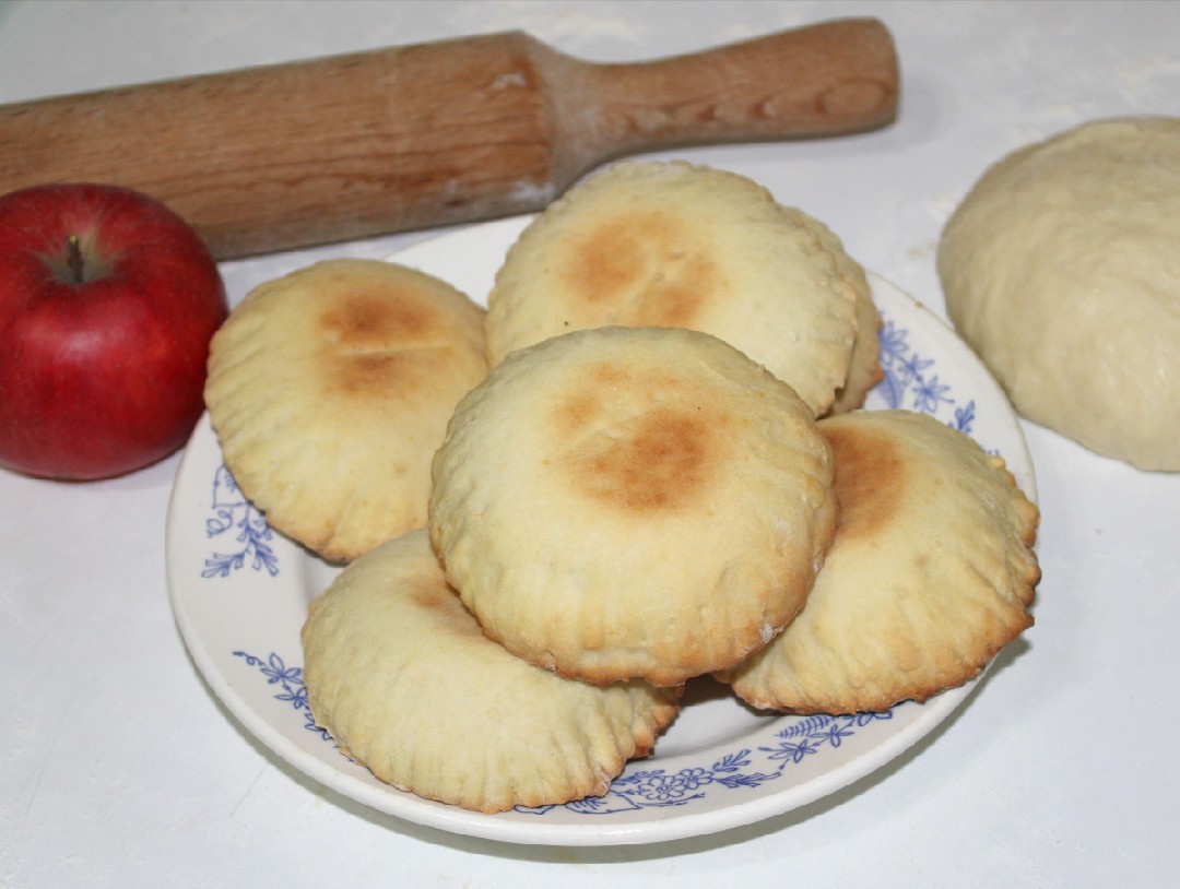 Печенье из рассола огуречного с яблоком