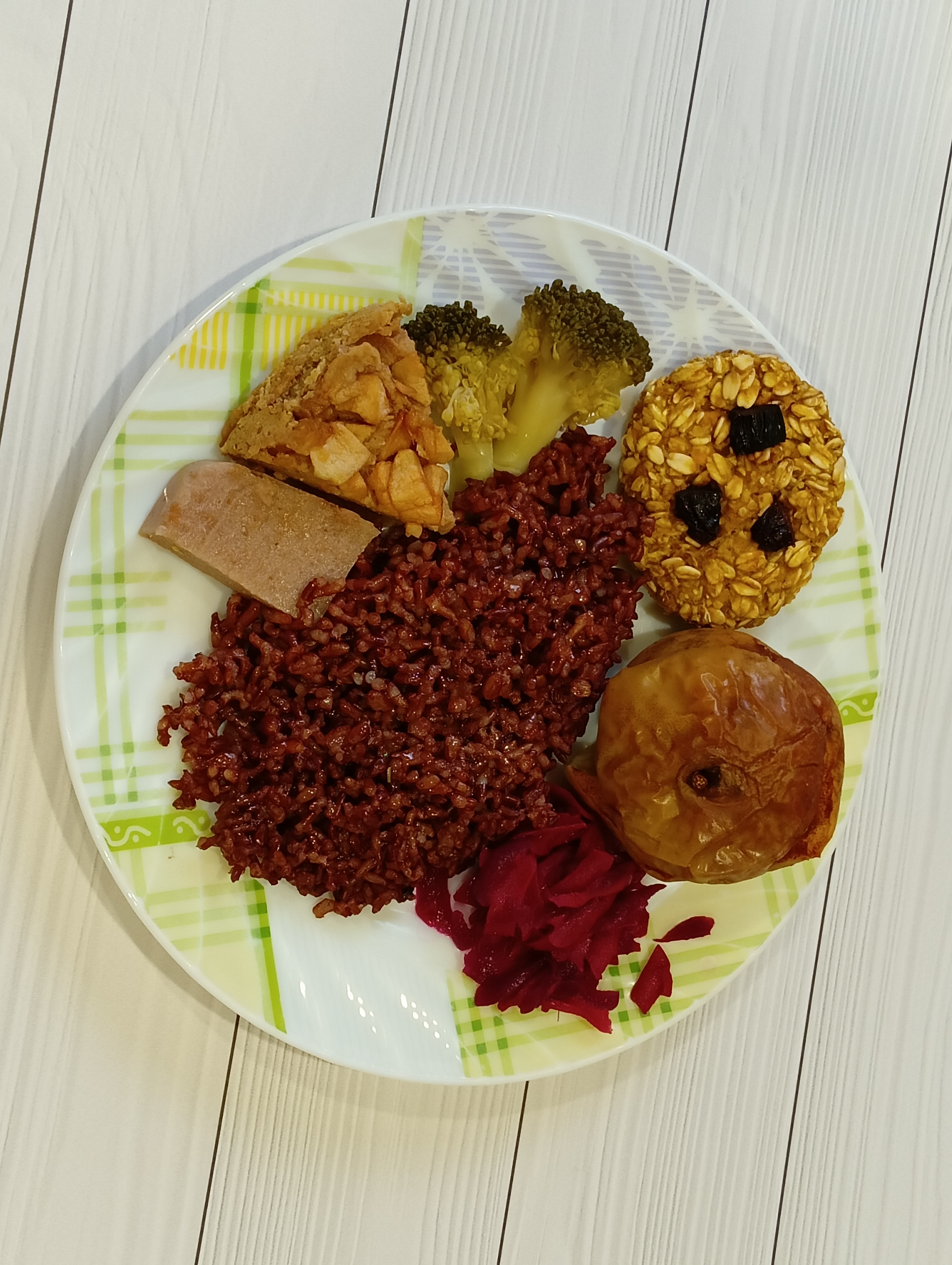Бурый рис в духовке