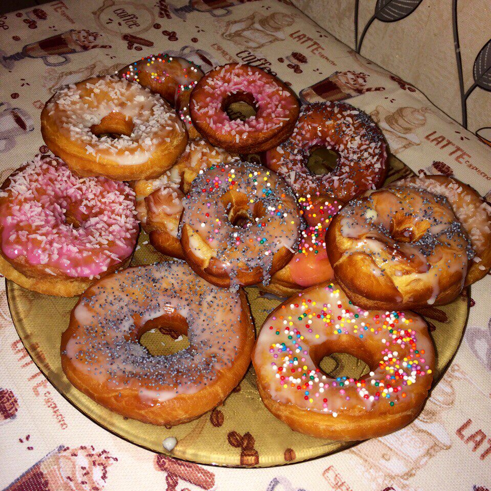 Творожные донаты🍩