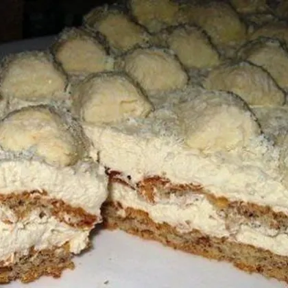 Торт миндальный 'Рафаэлло'