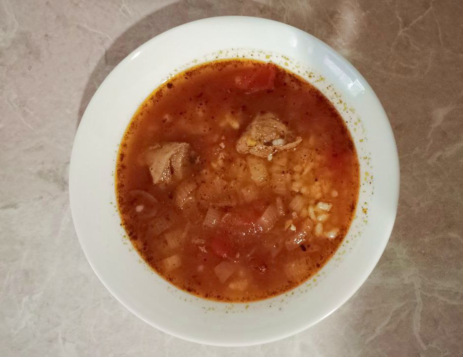 Суп харчо, в котором не раскисает рис
