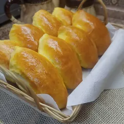 Пирожки печёные с яйцом и зелёным луком