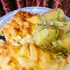 Курочка с ананасами под сыром 🍍 🧀