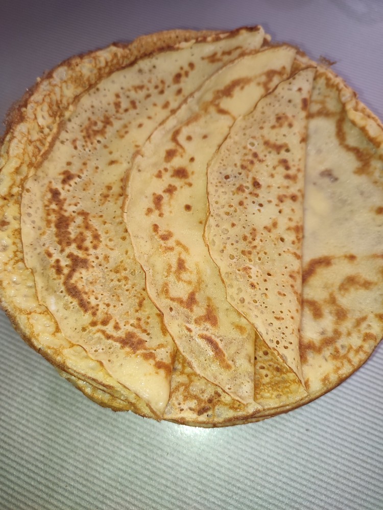 Кукурузно - рисовые блинчики