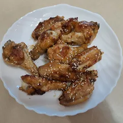 Жареные куриные крылья