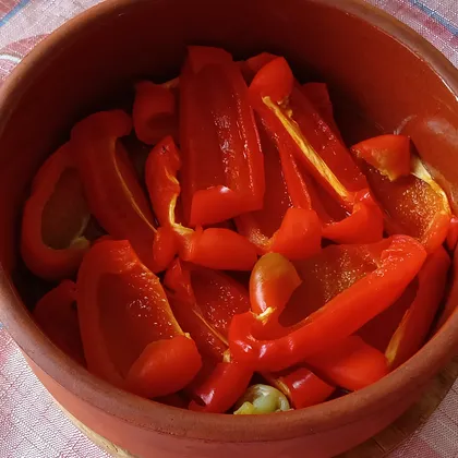 Перец, запеченный в духовке