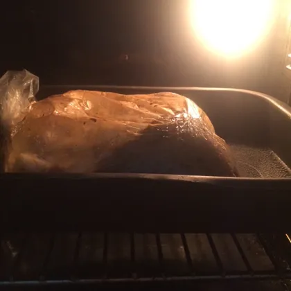 Курица в духовке с картошкой с приправой кнор