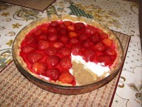 Летний тортик с творогом