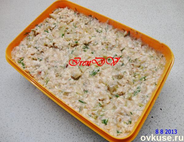 Новый рецепт для любимых кабачков