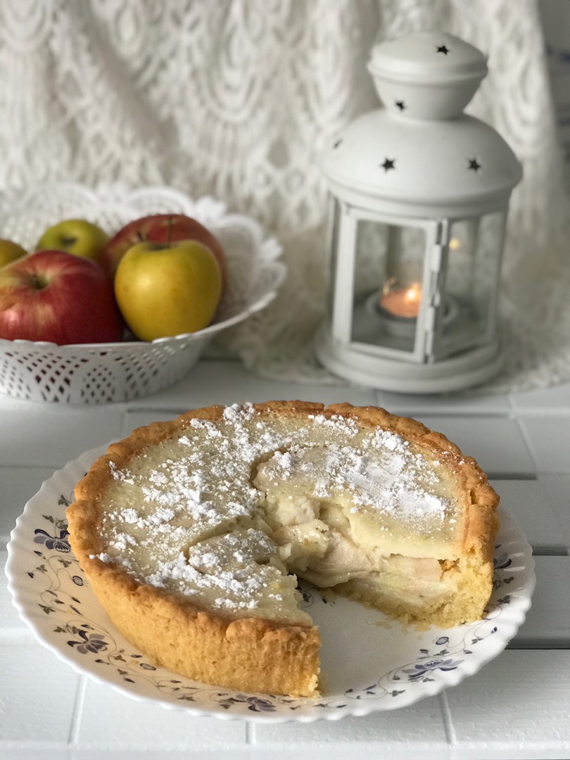 Цветаевский пирог с яблоками в мультиварке