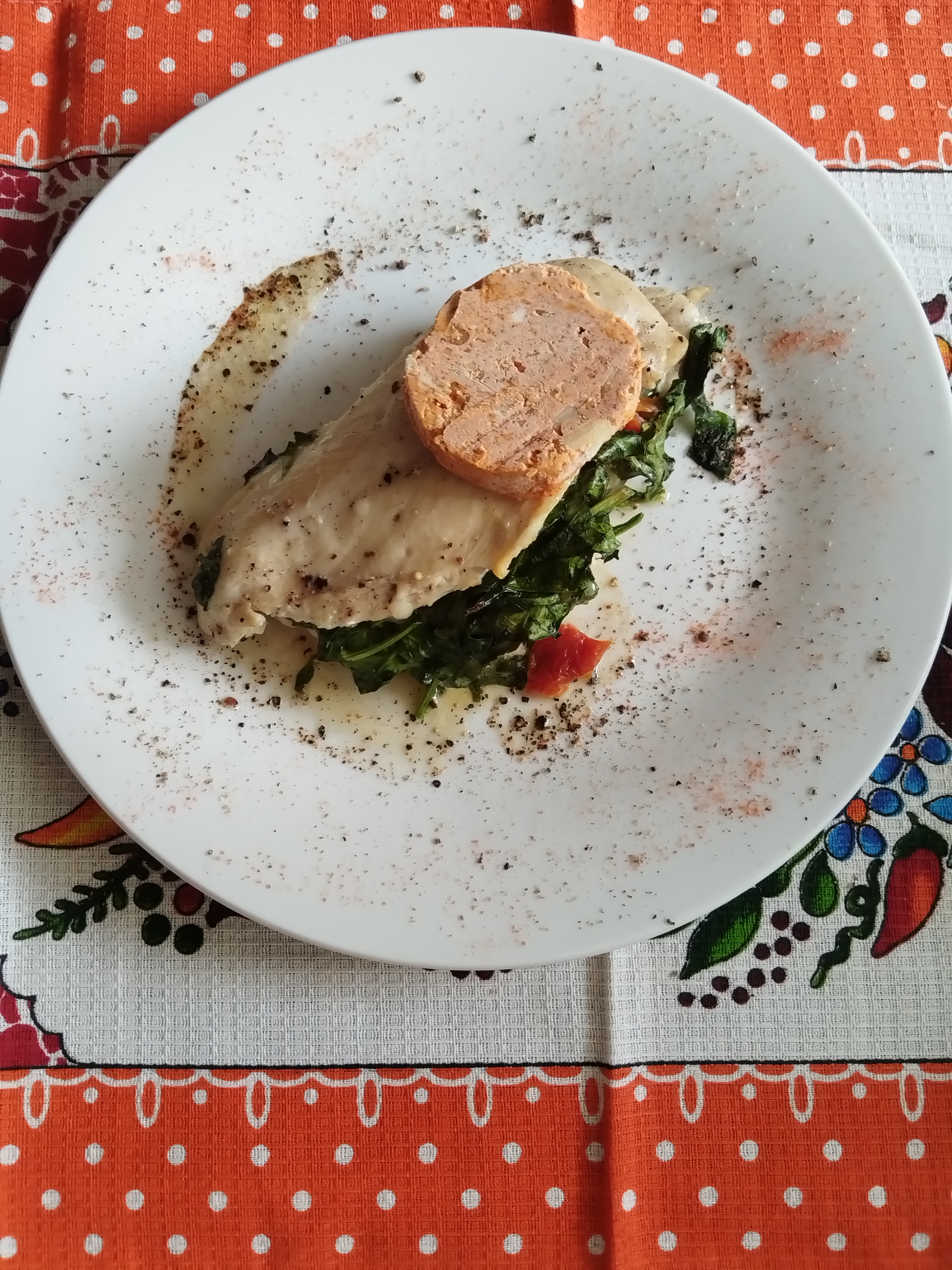 Куриная грудка с ароматным маслом