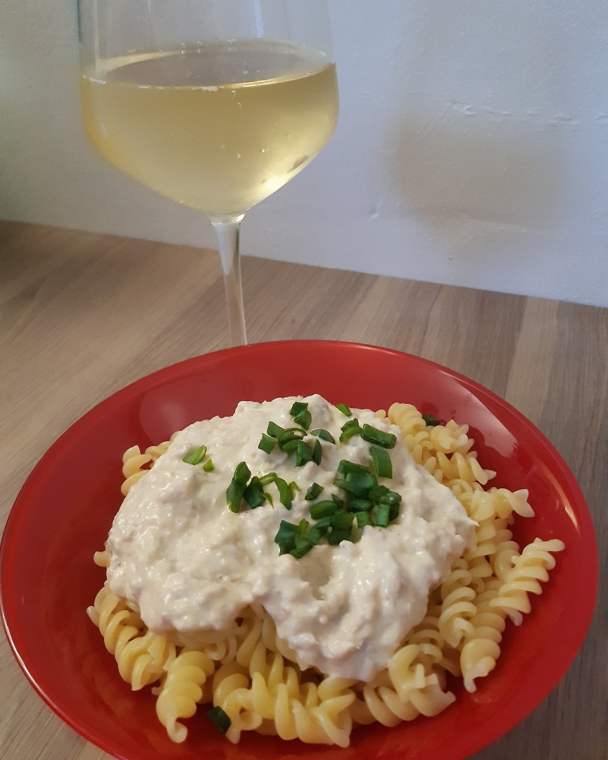Паста с тунцом и плавленым сыром!