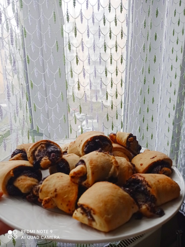 Рулетики с маком