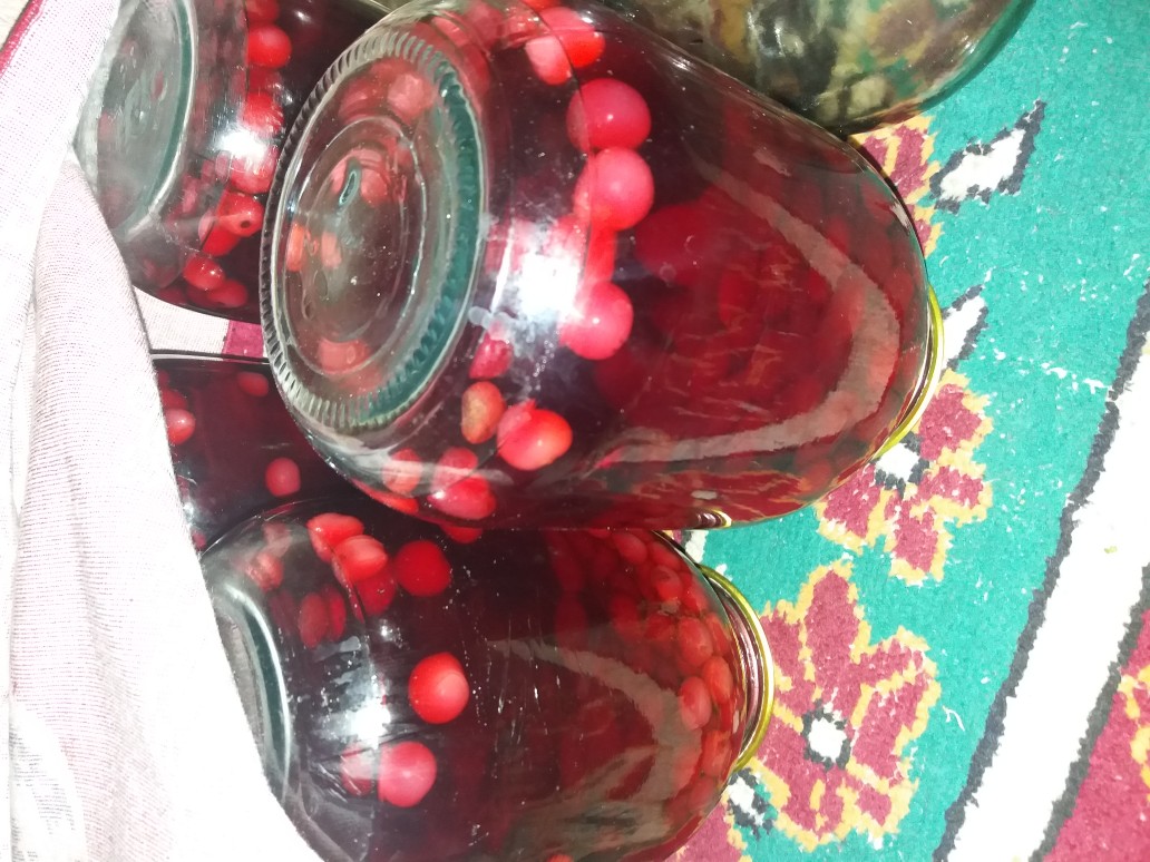 Компот из вишни на зиму