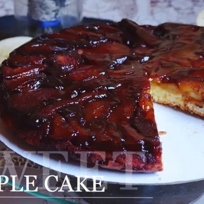 Яблочный пирог - перевёртыш | Upside down APPLE CAKE