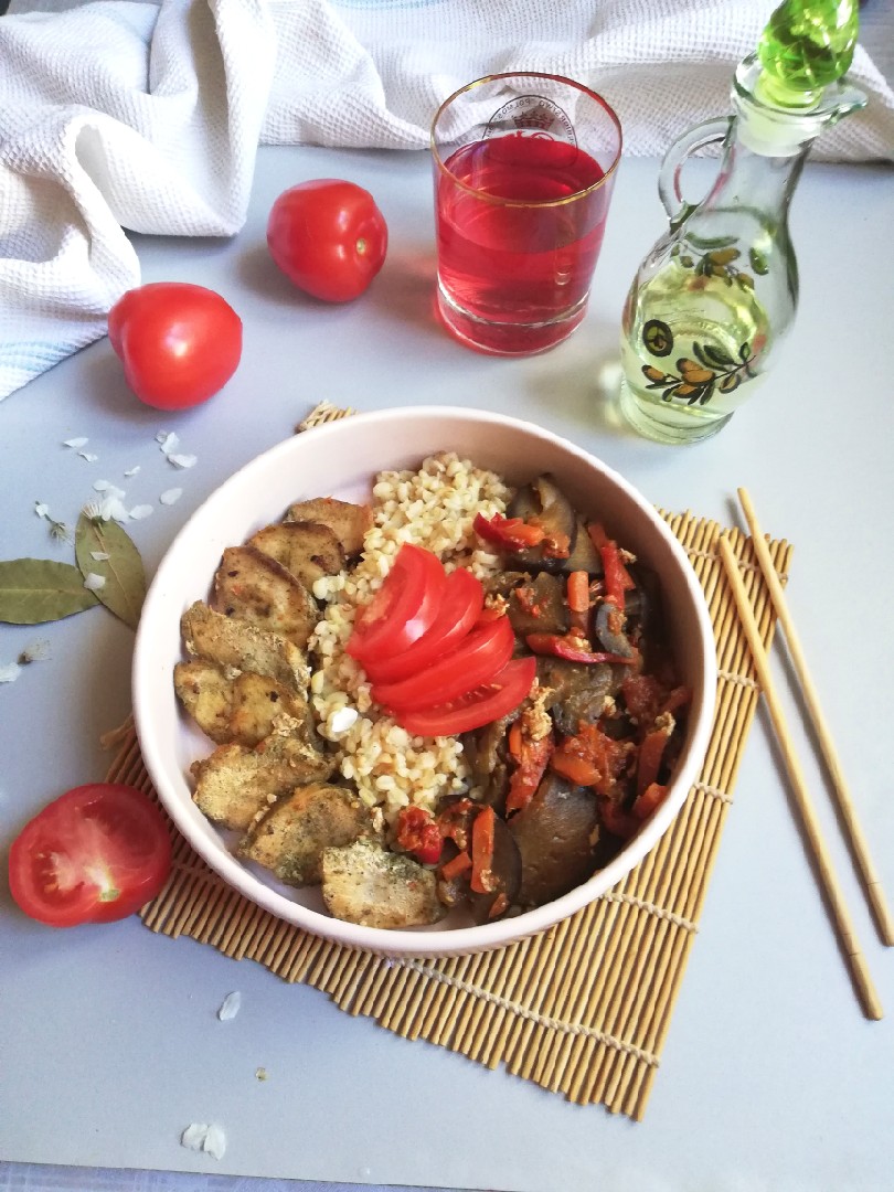 🥙 Боул с курицей и булгуром