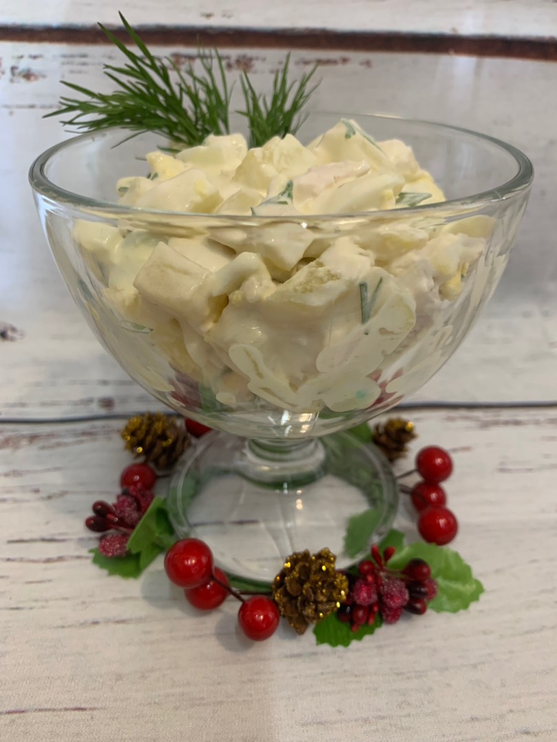 Белковый салатик