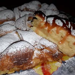 Пирог из "мятого" теста🍰