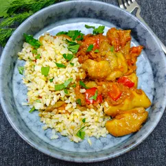 Курица в кисло-сладком соусе