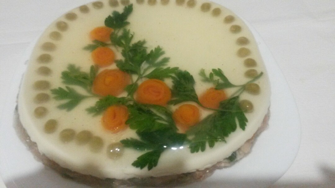 Заливное из курицы