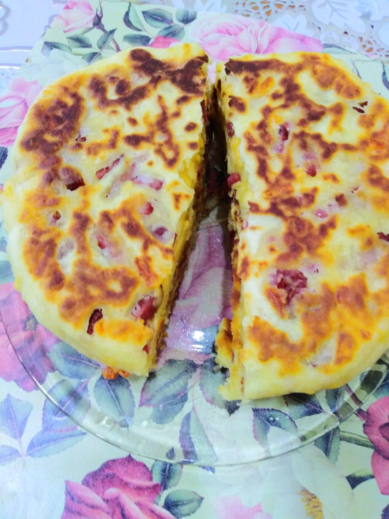 Сырная лепешка 🥙