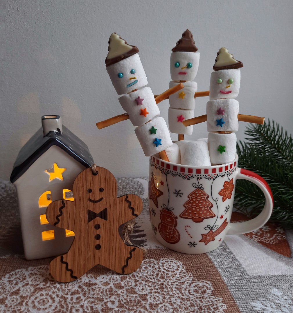Съедобные снеговички ⛄