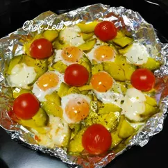 Casserole avocado