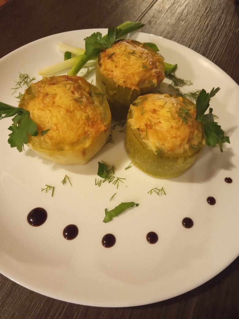 Бочонки из кабачков