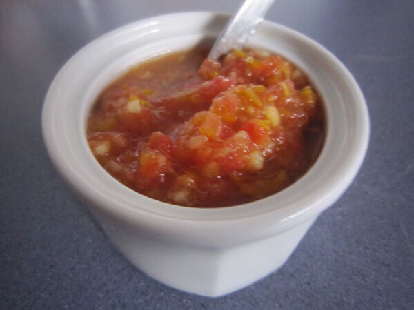 Сырая аджика